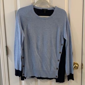 J Crew button side sweater